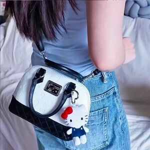 New Hello Kitty Crossbody Mini Bag with Removable Strap